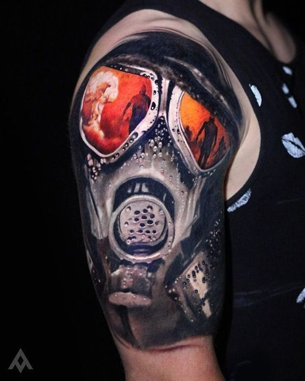 Surreal Steampunk Tattoo Designs