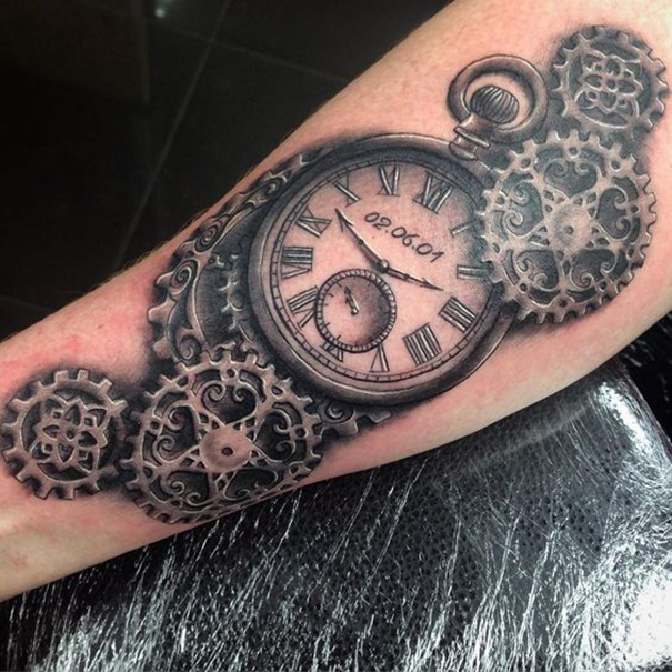 Surreal Steampunk Tattoo Designs