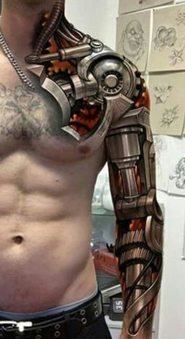 Surreal Steampunk Tattoo Designs