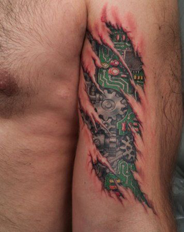 Surreal Steampunk Tattoo Designs
