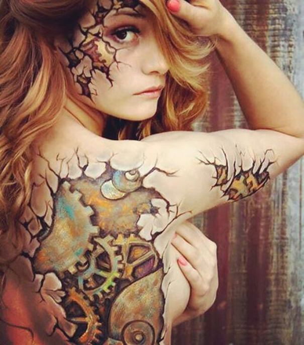 Surreal Steampunk Tattoo Designs