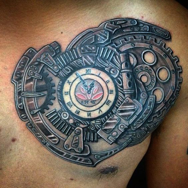 Surreal Steampunk Tattoo Designs