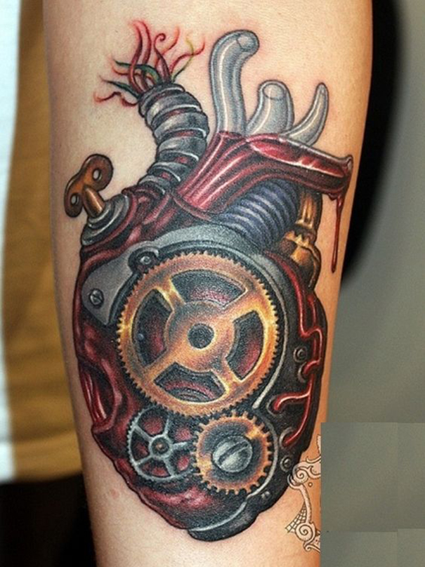 Surreal Steampunk Tattoo Designs