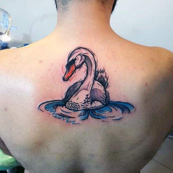 30+ Dazzling and Eye-Catching Swan Tattoo Designs