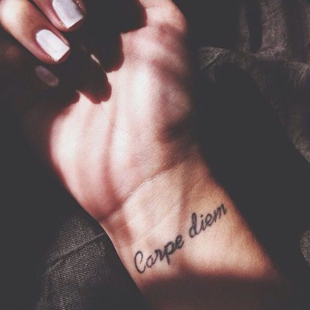 "Carpe Diem" Tattoo Quotes