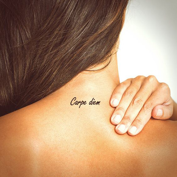 "Carpe Diem" Tattoo Quotes
