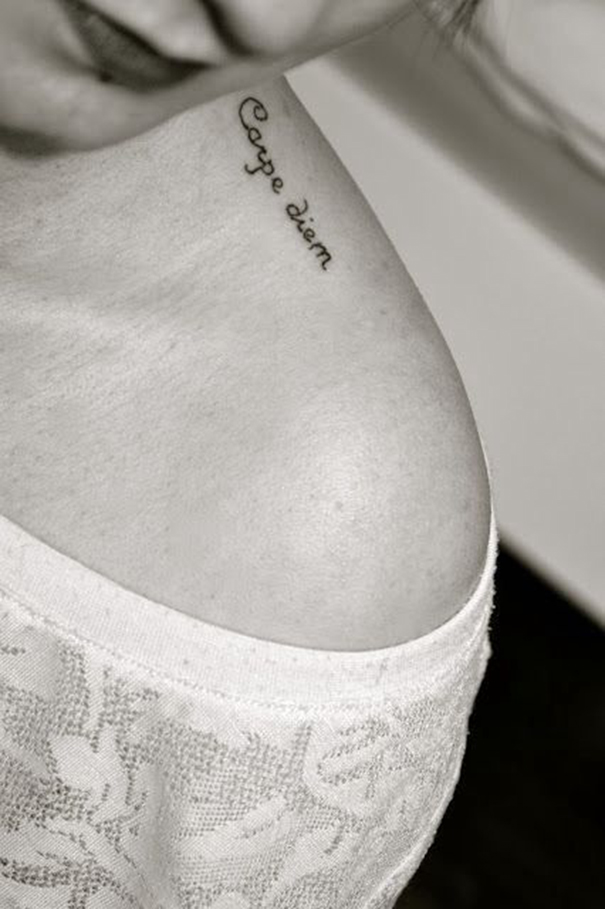 "Carpe Diem" Tattoo Quotes