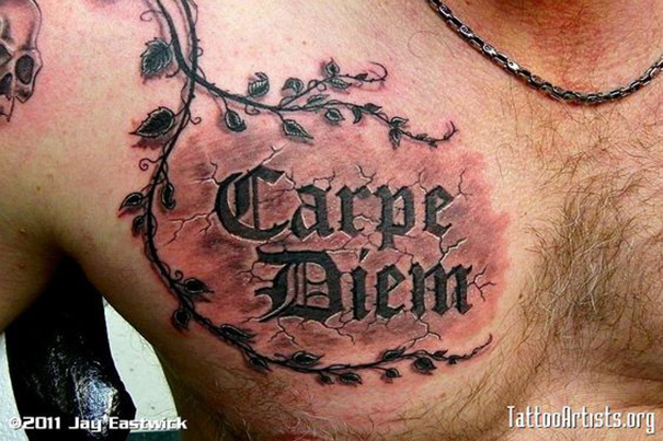 "Carpe Diem" Tattoo Quotes