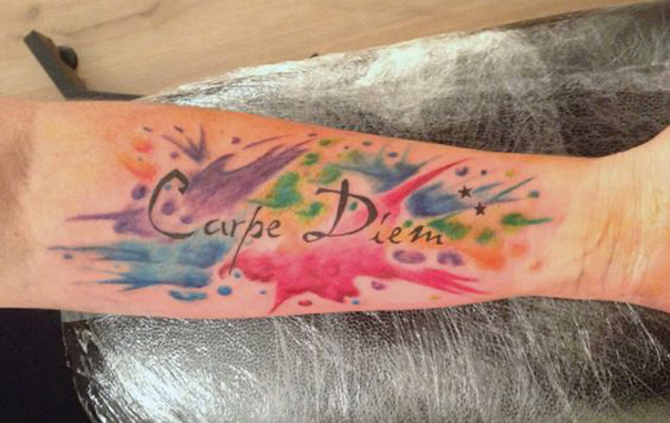 "Carpe Diem" Tattoo Quotes