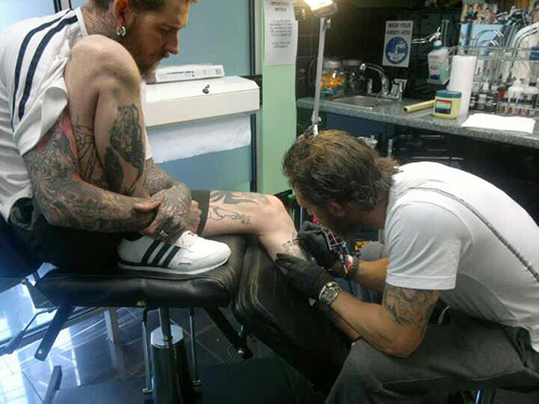 Celebrity Tattoos: Tom Hardy Tattoos
