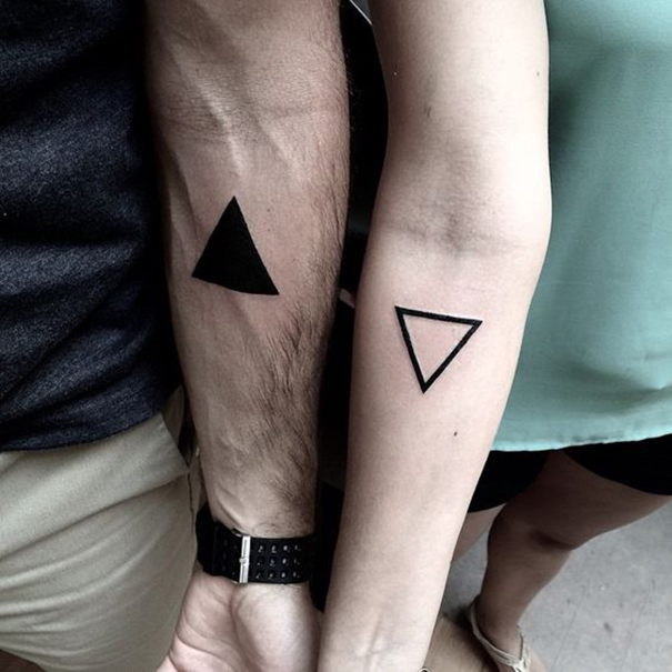 35 Unique Triangle Tattoo Designs 2022