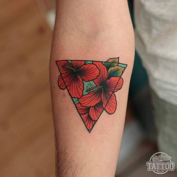 35 Unique Triangle Tattoo Designs 2022