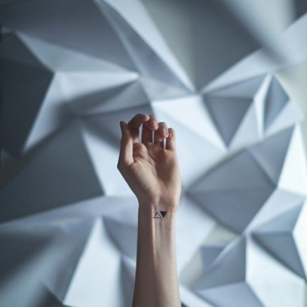 35 Unique Triangle Tattoo Designs 2022