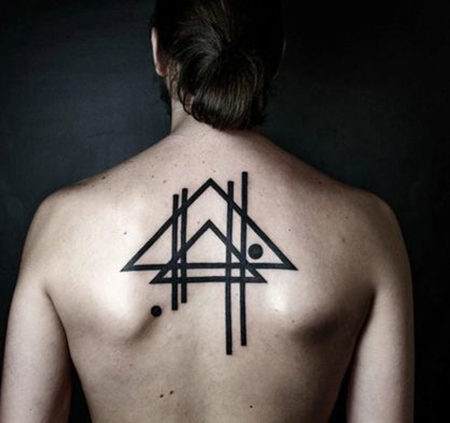 35 Unique Triangle Tattoo Designs 2022