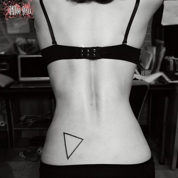 35 Unique Triangle Tattoo Designs 2022