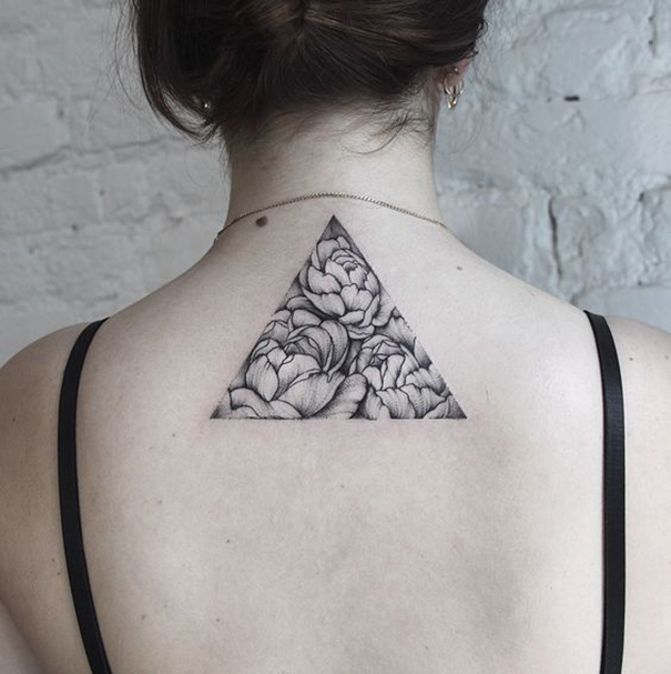 35 Unique Triangle Tattoo Designs 2022