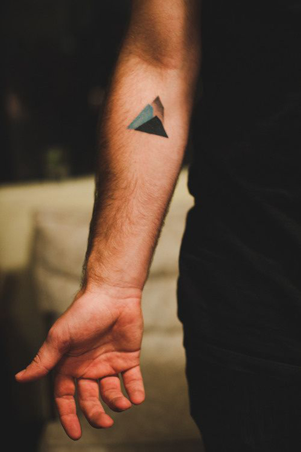 35 Unique Triangle Tattoo Designs 2022