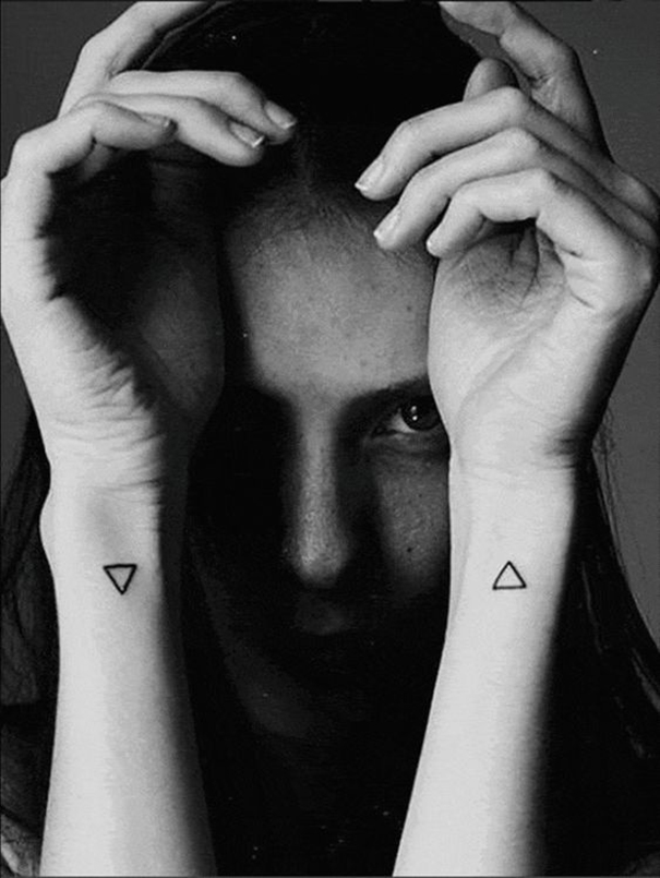 35 Unique Triangle Tattoo Designs 2022