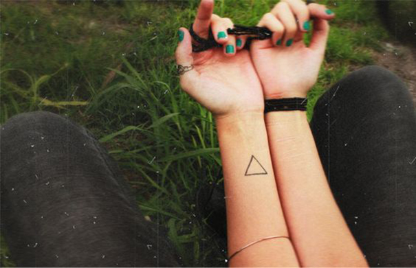 35 Unique Triangle Tattoo Designs 2022
