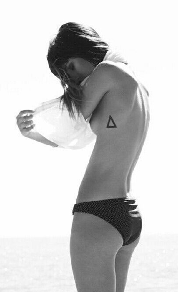 35 Unique Triangle Tattoo Designs 2022
