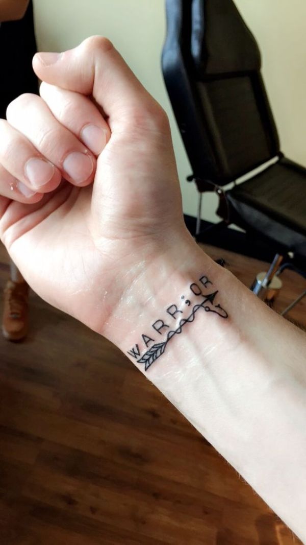 30+ Encouraging Semicolon Tattoo Ideas