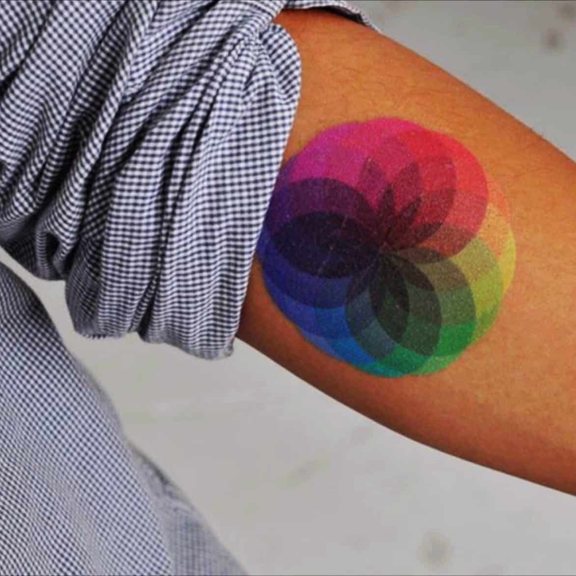 Top Rainbow Tattoos for the Colorful You