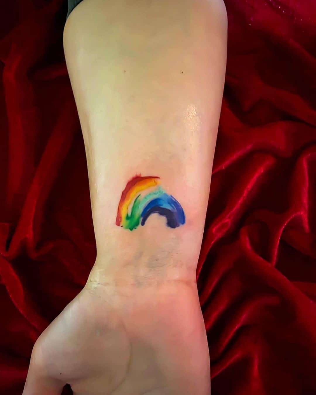 Top Rainbow Tattoos for the Colorful You