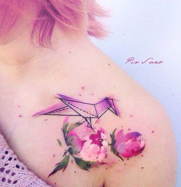 Top 50 New Watercolor Tattoo Designs 2022