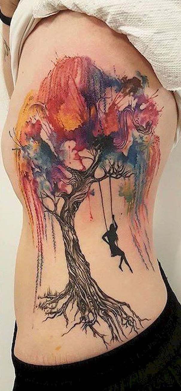 Top 50 New Watercolor Tattoo Designs 2022