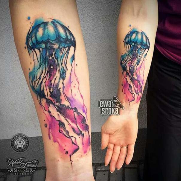 Top 50 New Watercolor Tattoo Designs 2022