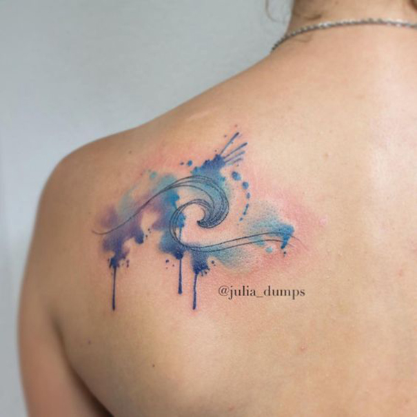 60 Perfect Wave Tattoo Designs