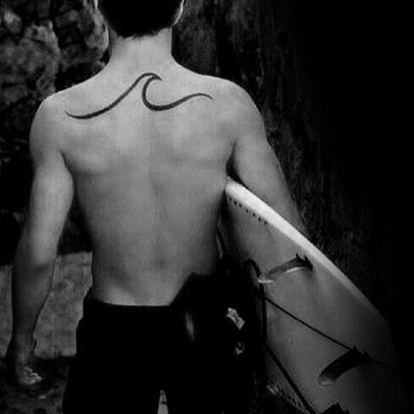 60 Perfect Wave Tattoo Designs