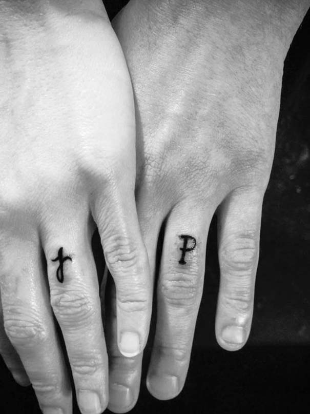 Matching Tattoos 2022: Wedding Ring Tattoo Ideas