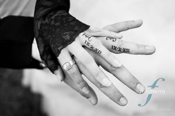 Matching Tattoos 2022: Wedding Ring Tattoo Ideas