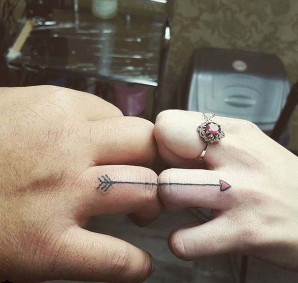 Matching Tattoos 2022: Wedding Ring Tattoo Ideas