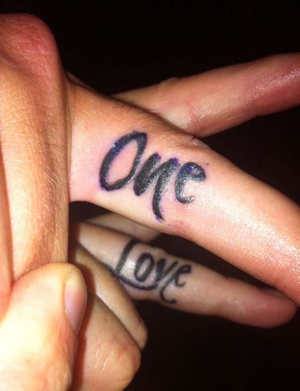 Matching Tattoos 2022: Wedding Ring Tattoo Ideas