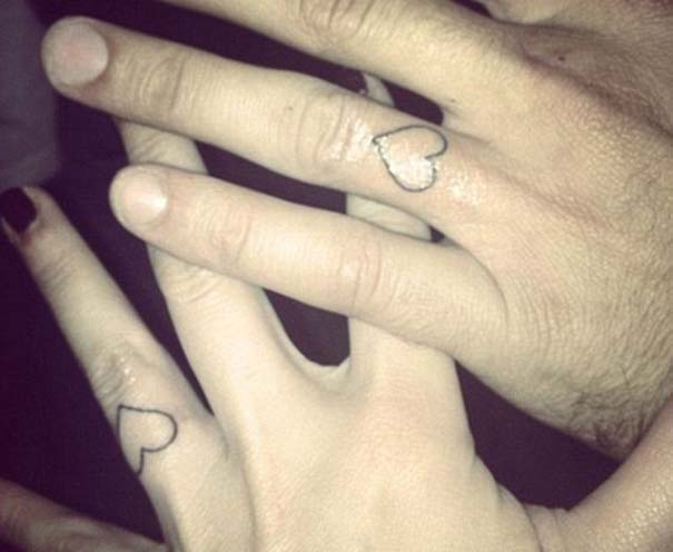 Matching Tattoos 2022: Wedding Ring Tattoo Ideas