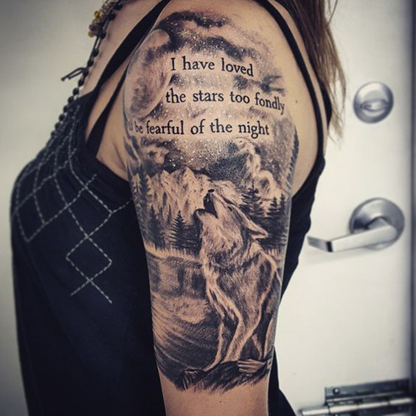 Impressive Wolf Tattoo Designs & Meaning