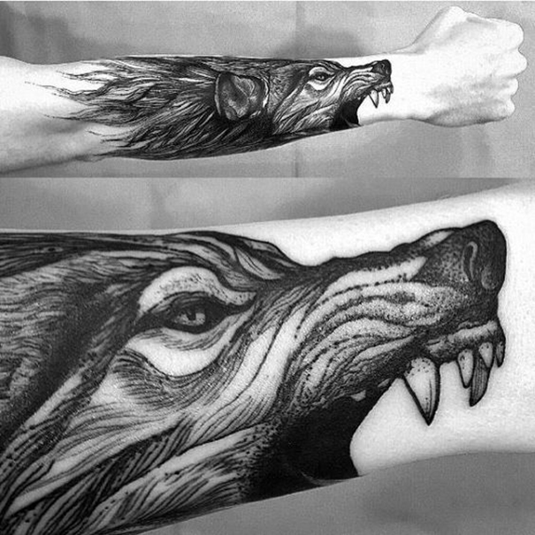 Impressive Wolf Tattoo Designs & Meaning