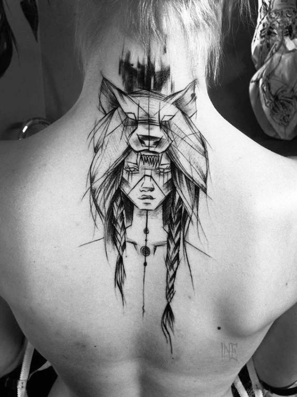Impressive Wolf Tattoo Designs & Meaning