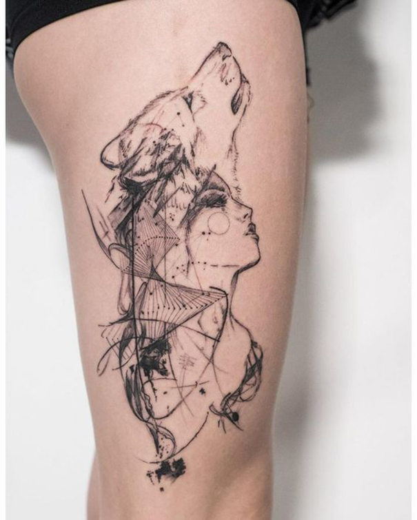 Impressive Wolf Tattoo Designs & Meaning