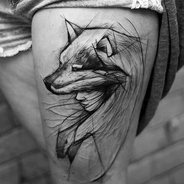 Impressive Wolf Tattoo Designs & Meaning