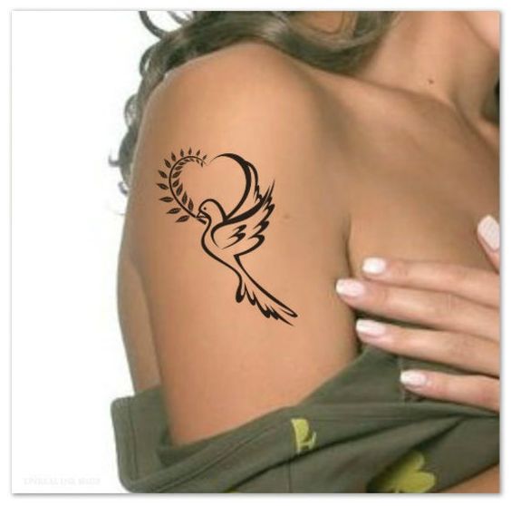 20+ Most Beautiful Dove Tattoo Designs and Their Meanings