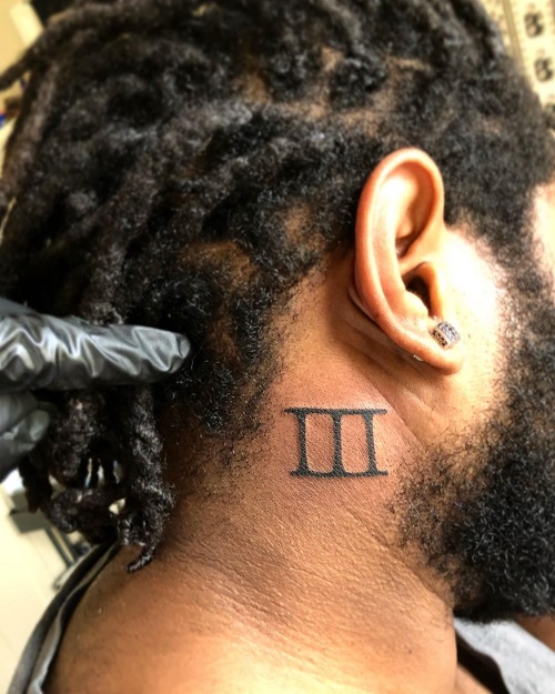 Top Roman numeral tattoos for men and women