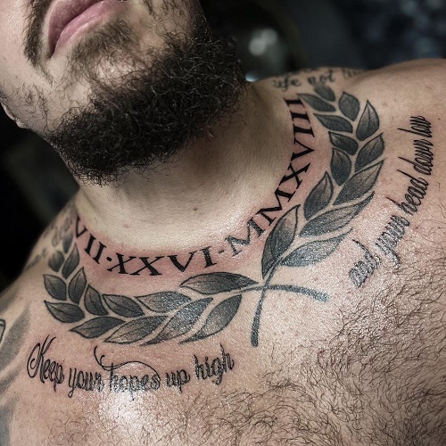 Top Roman numeral tattoos for men and women