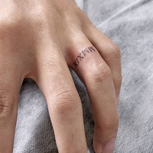 Top Roman numeral tattoos for men and women