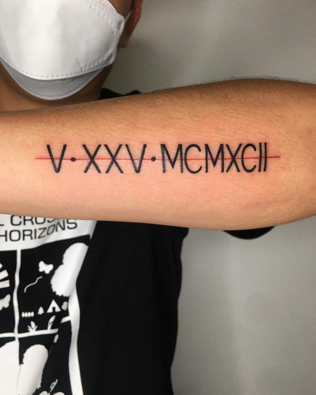 Top Roman numeral tattoos for men and women