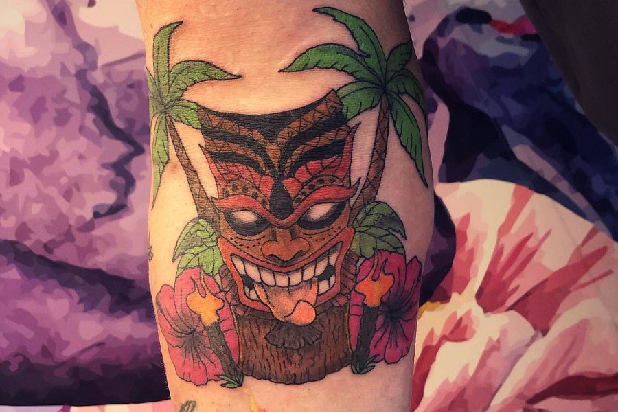 Unique Tribal Tiki Tattoos for males
