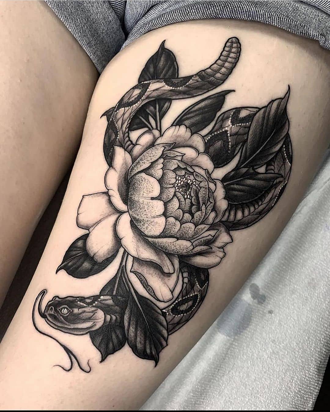 Most Attractive Peony Tattoo Concepts