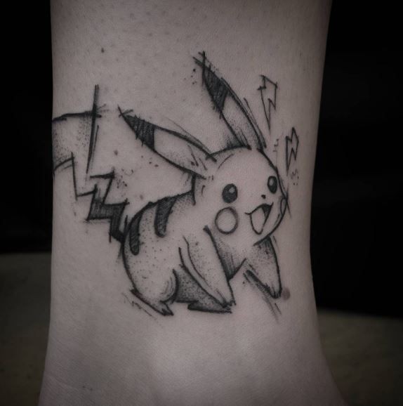 Tattoo Concepts For Pikachu Lovers